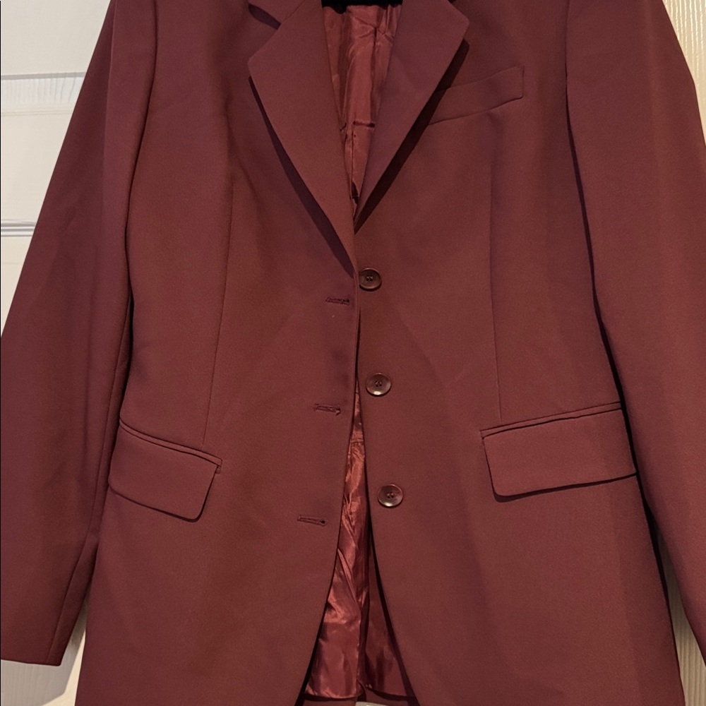 Sisley Deep Red Jacket - image 2